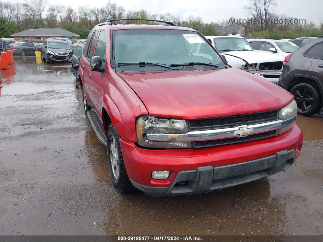 2002 Chevrolet Trailblazer Lt Red vin: 1GNDT13S022112050