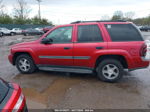 2002 Chevrolet Trailblazer Lt Red vin: 1GNDT13S022112050