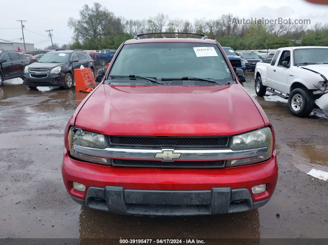 2002 Chevrolet Trailblazer Lt Красный vin: 1GNDT13S022112050