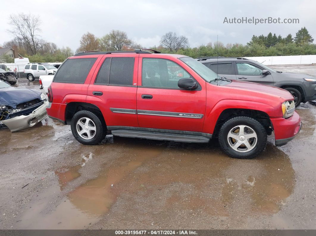 2002 Chevrolet Trailblazer Lt Red vin: 1GNDT13S022112050