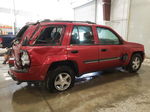 2002 Chevrolet Trailblazer  Red vin: 1GNDT13S022182986