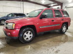 2002 Chevrolet Trailblazer  Red vin: 1GNDT13S022182986