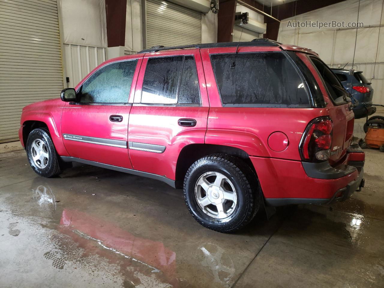 2002 Chevrolet Trailblazer  Красный vin: 1GNDT13S022182986