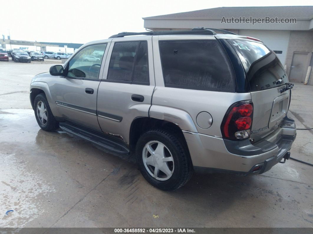 2002 Chevrolet Trailblazer Lt Tan vin: 1GNDT13S022530737