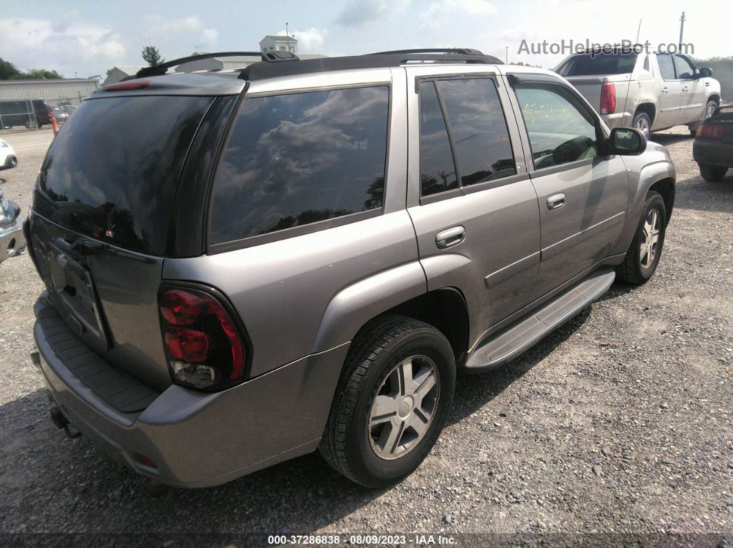 2006 Chevrolet Trailblazer Lt Gray vin: 1GNDT13S062133339