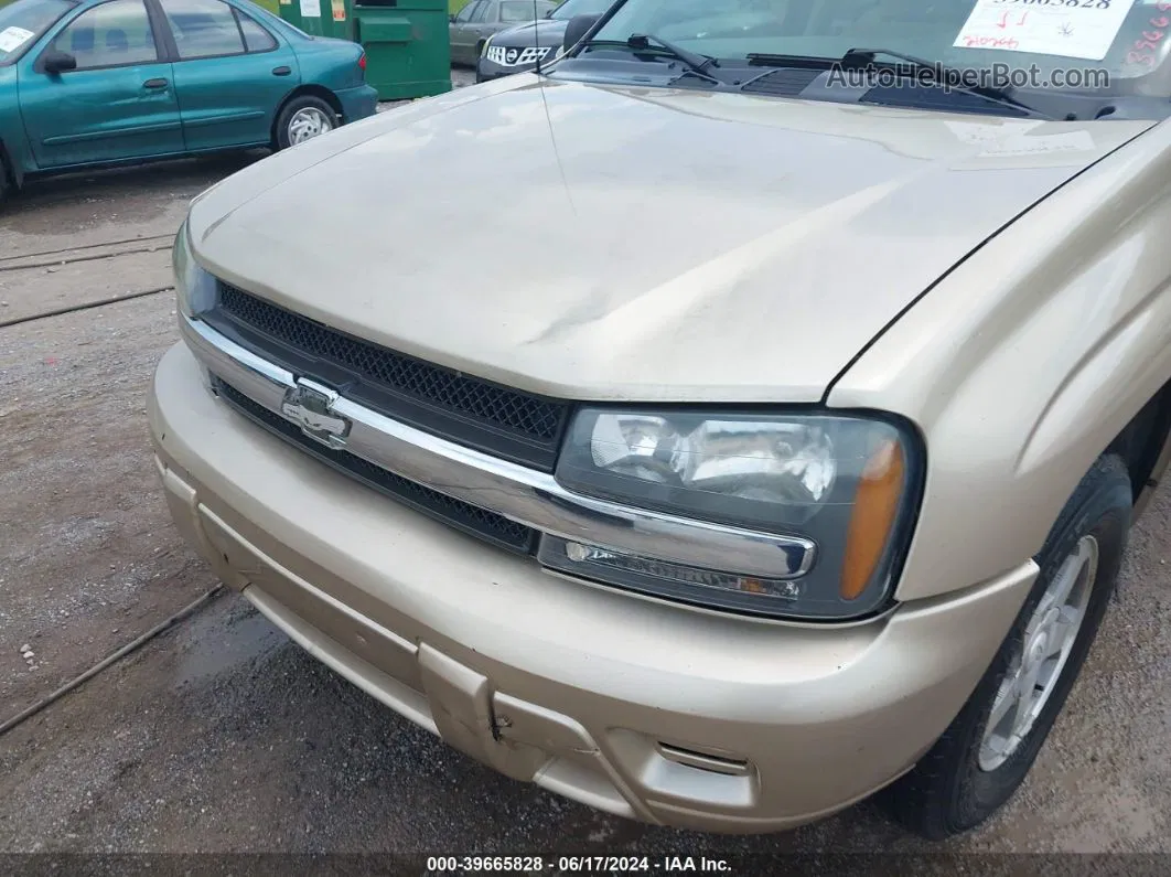 2006 Chevrolet Trailblazer Ls Gold vin: 1GNDT13S062139089