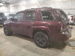 2006 Chevrolet Trailblazer Ls Burgundy vin: 1GNDT13S062161156