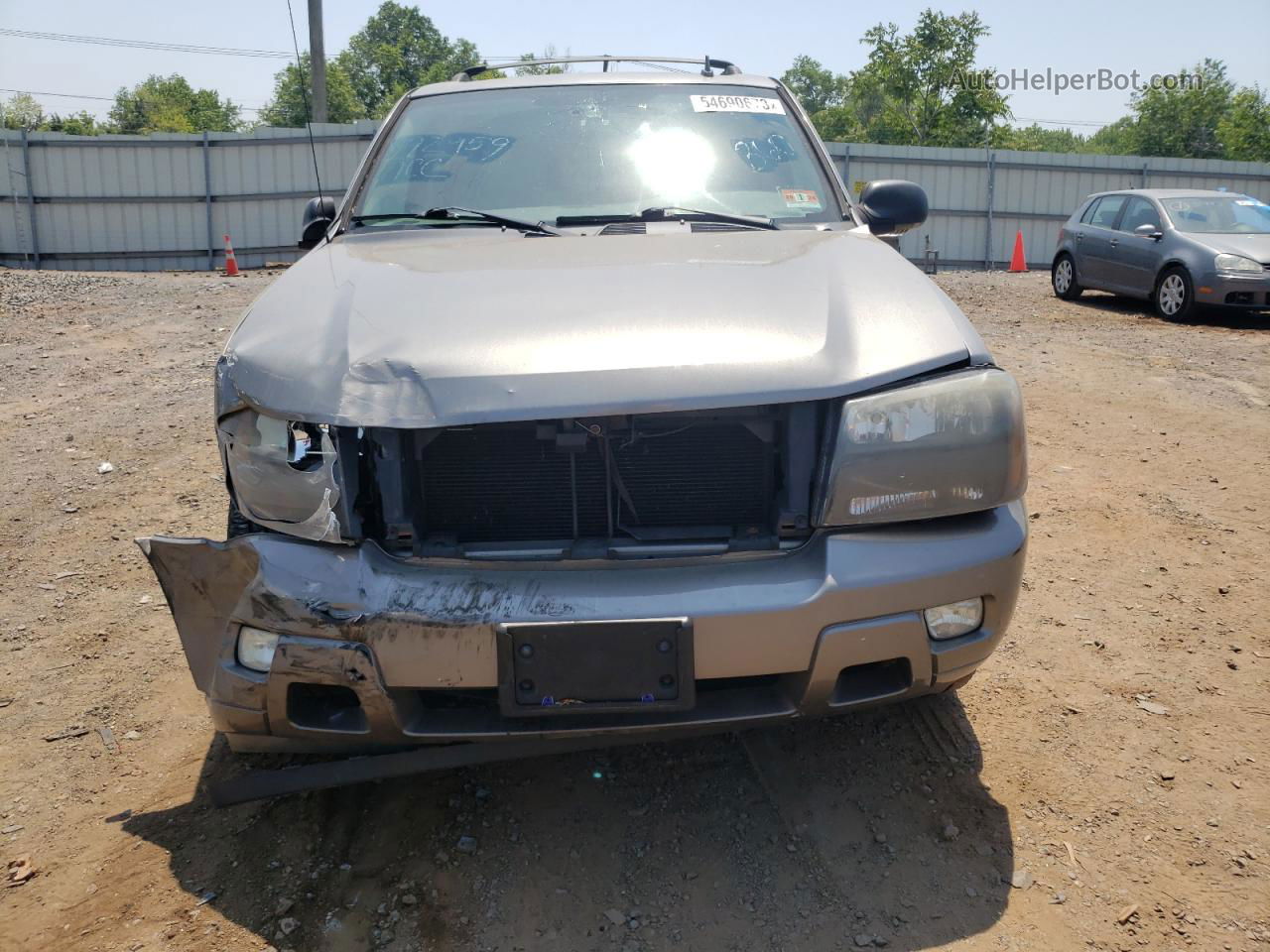 2006 Chevrolet Trailblazer Ls Серебряный vin: 1GNDT13S062167023