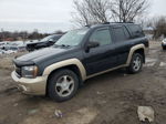 2006 Chevrolet Trailblazer Ls Black vin: 1GNDT13S062232789