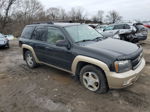 2006 Chevrolet Trailblazer Ls Black vin: 1GNDT13S062232789