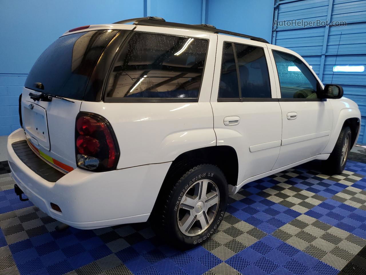 2006 Chevrolet Trailblazer Ls White vin: 1GNDT13S062334755