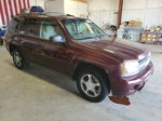 2006 Chevrolet Trailblazer Ls Burgundy vin: 1GNDT13S062347375