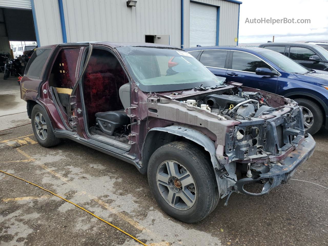 2006 Chevrolet Trailblazer Ls Burgundy vin: 1GNDT13S062347845