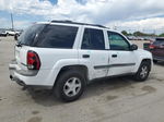 2002 Chevrolet Trailblazer  White vin: 1GNDT13S122189025