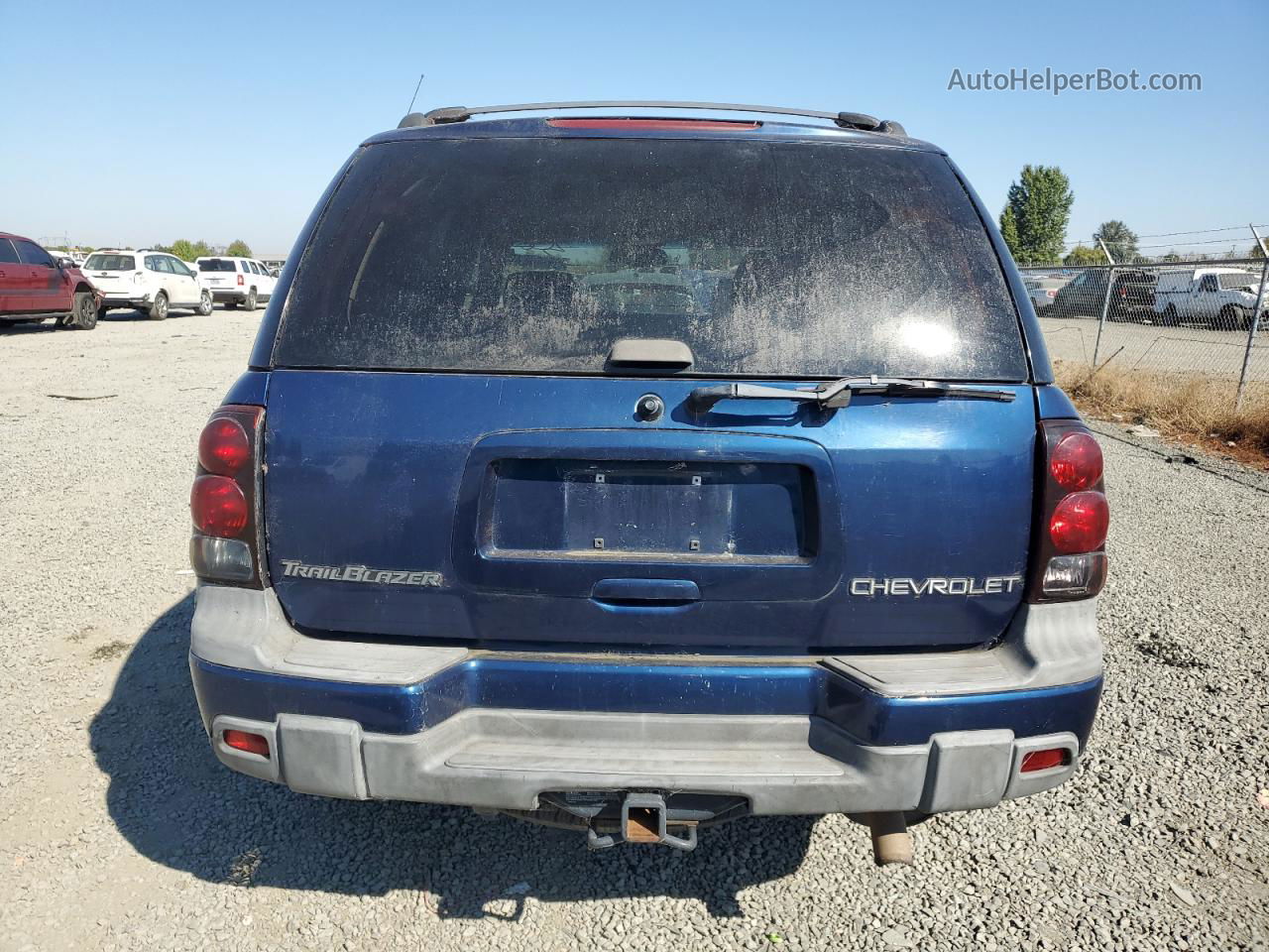 2002 Chevrolet Trailblazer  Blue vin: 1GNDT13S122191244