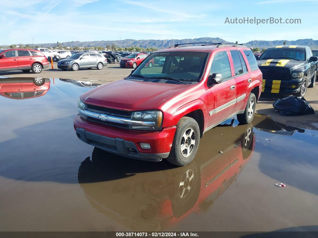 2002 Chevrolet Trailblazer Lt Red vin: 1GNDT13S122273068