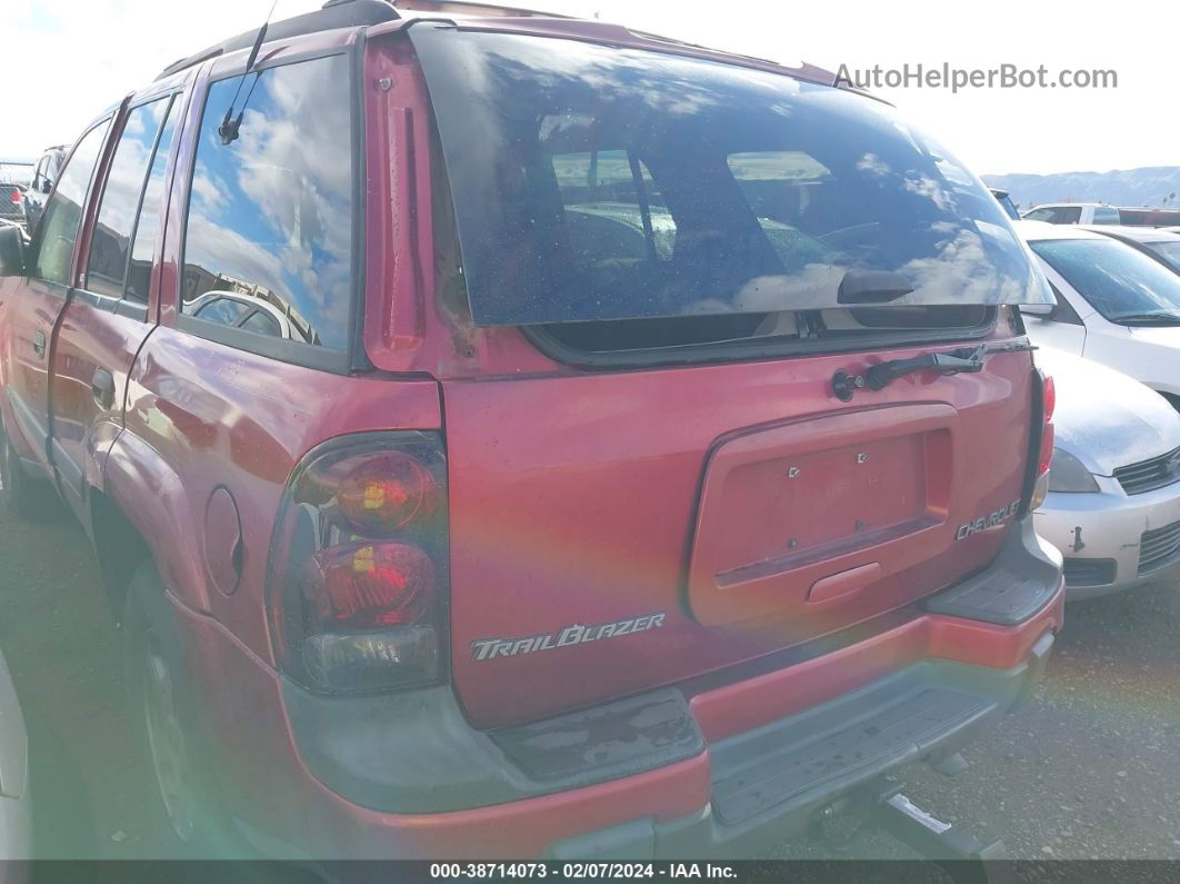 2002 Chevrolet Trailblazer Lt Red vin: 1GNDT13S122273068