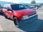 2002 Chevrolet Trailblazer Ls Red vin: 1GNDT13S122497215