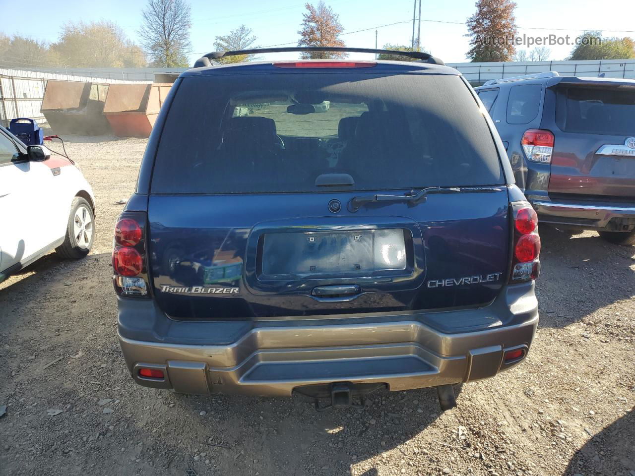 2002 Chevrolet Trailblazer  Blue vin: 1GNDT13S122504633