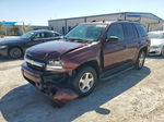 2006 Chevrolet Trailblazer Ls Burgundy vin: 1GNDT13S162121393