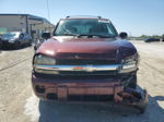 2006 Chevrolet Trailblazer Ls Burgundy vin: 1GNDT13S162121393