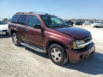 2006 Chevrolet Trailblazer Ls Burgundy vin: 1GNDT13S162121393