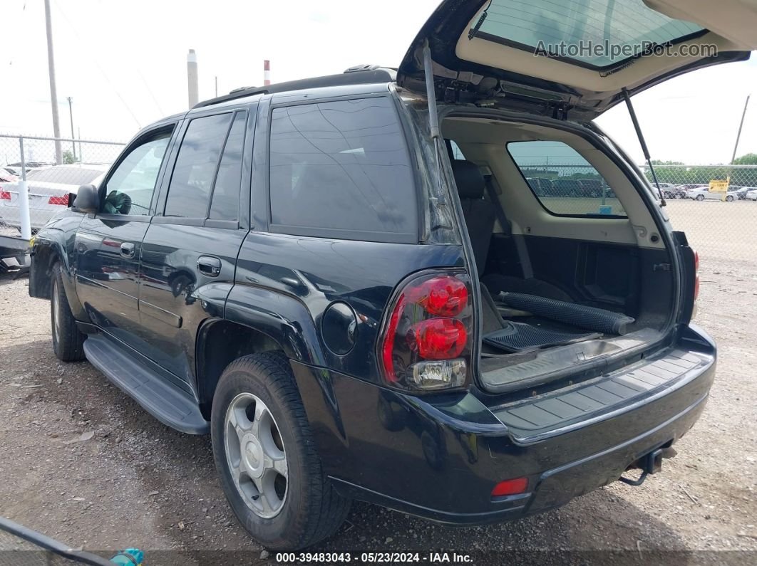 2006 Chevrolet Trailblazer Lt Black vin: 1GNDT13S162177026