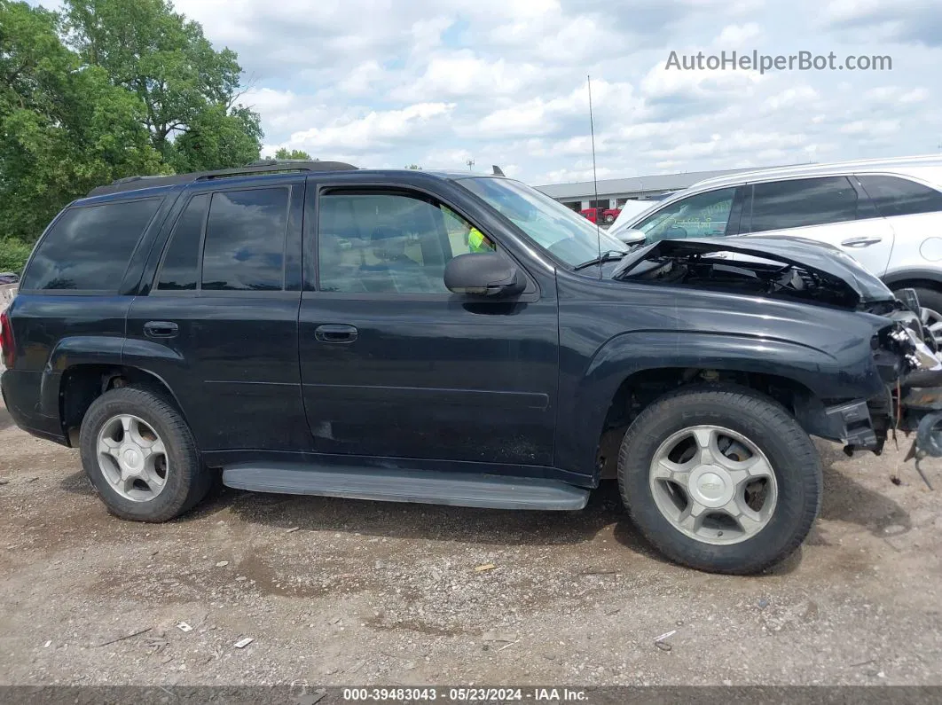 2006 Chevrolet Trailblazer Lt Black vin: 1GNDT13S162177026