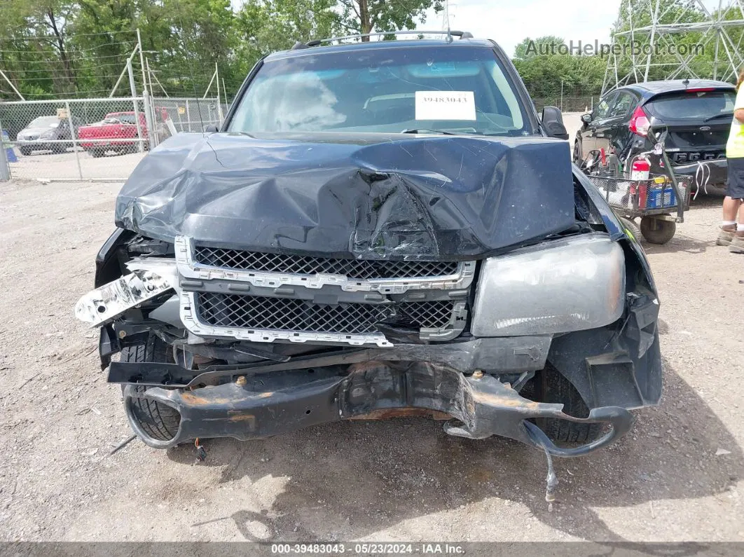 2006 Chevrolet Trailblazer Lt Black vin: 1GNDT13S162177026