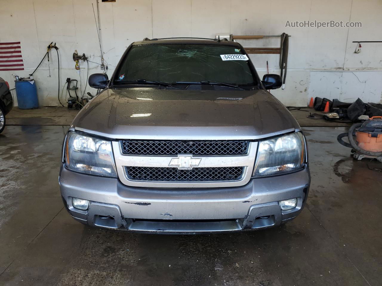 2006 Chevrolet Trailblazer Ls Gray vin: 1GNDT13S162179987