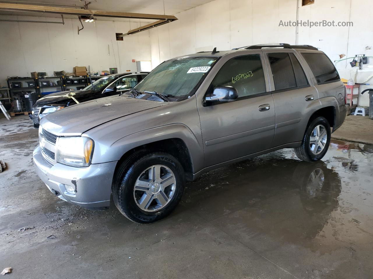 2006 Chevrolet Trailblazer Ls Серый vin: 1GNDT13S162179987