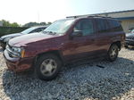 2006 Chevrolet Trailblazer Ls Burgundy vin: 1GNDT13S162240707