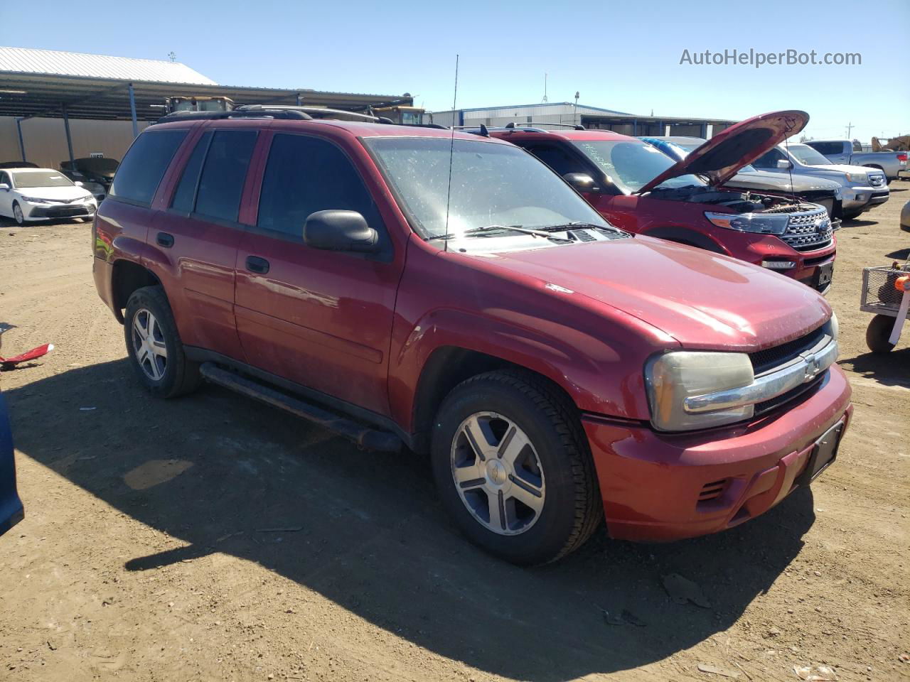 2006 Chevrolet Trailblazer Ls Silver vin: 1GNDT13S162309010