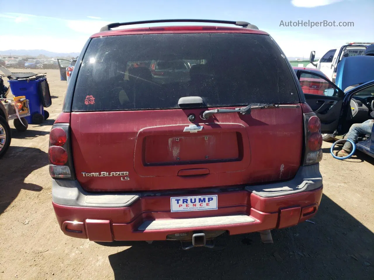 2006 Chevrolet Trailblazer Ls Silver vin: 1GNDT13S162309010