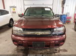 2006 Chevrolet Trailblazer Ls Темно-бордовый vin: 1GNDT13S162310495