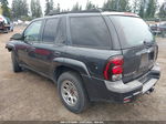 2006 Chevrolet Trailblazer Ls Black vin: 1GNDT13S162336157