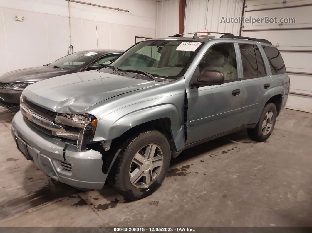 2006 Chevrolet Trailblazer Ls Gray vin: 1GNDT13S162342489