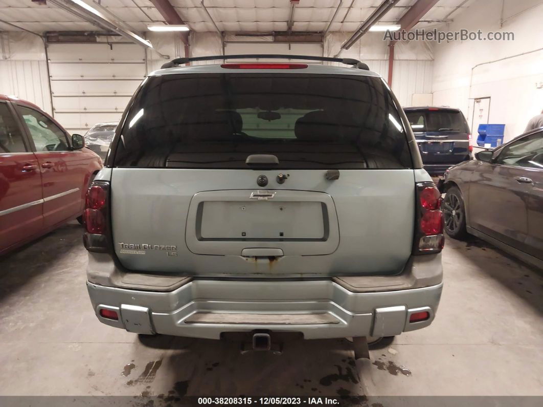 2006 Chevrolet Trailblazer Ls Gray vin: 1GNDT13S162342489