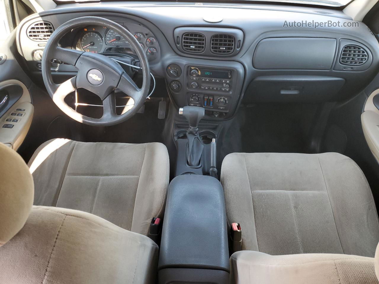 2006 Chevrolet Trailblazer Ls Желто-коричневый vin: 1GNDT13S162348552