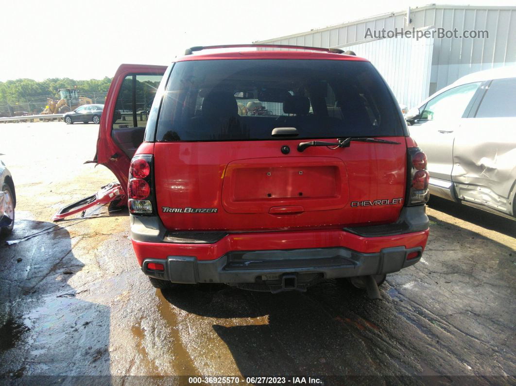 2002 Chevrolet Trailblazer Lt Красный vin: 1GNDT13S222271216