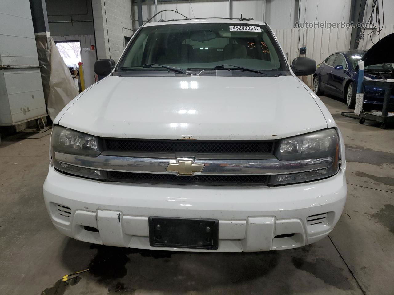 2006 Chevrolet Trailblazer Ls White vin: 1GNDT13S262110290