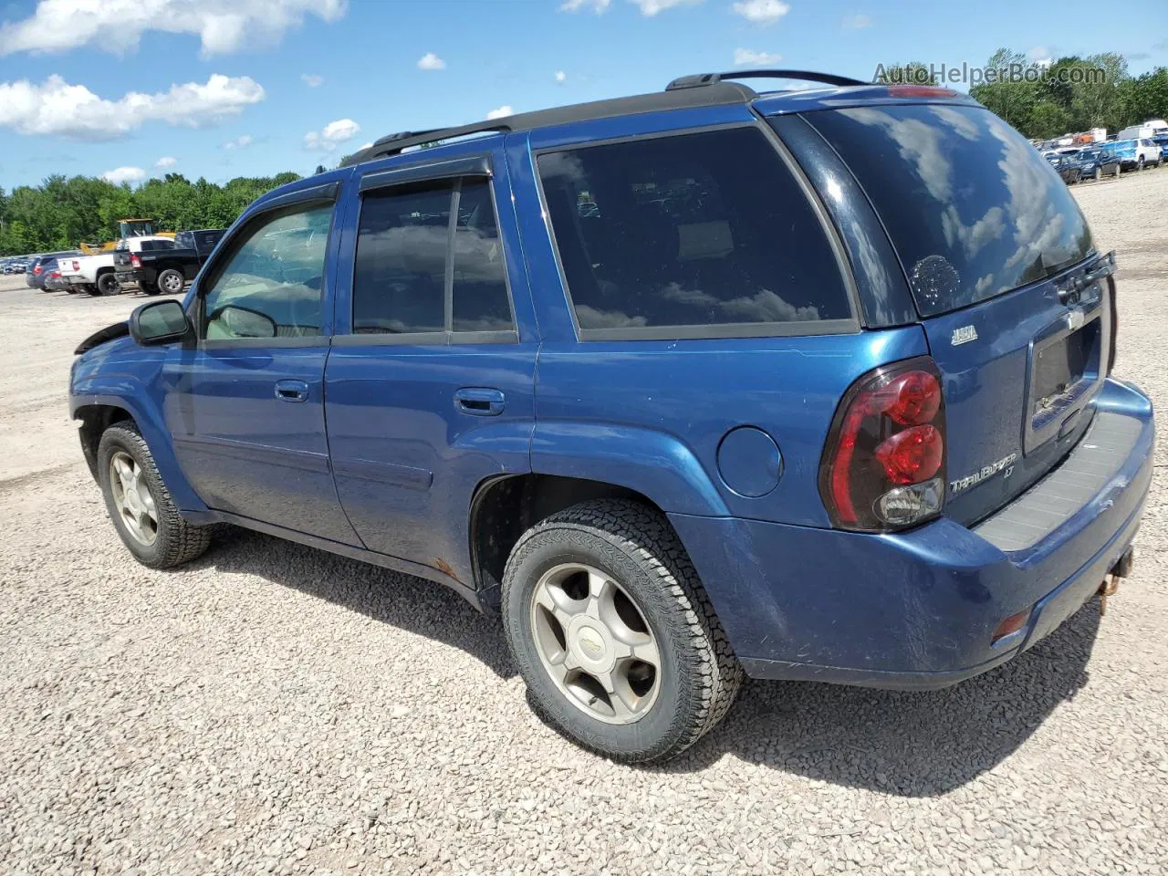 2006 Chevrolet Trailblazer Ls Синий vin: 1GNDT13S262125033