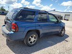 2006 Chevrolet Trailblazer Ls Blue vin: 1GNDT13S262125033