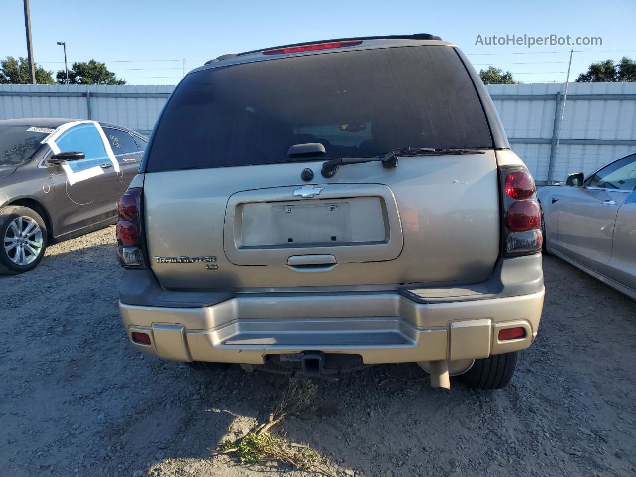 2006 Chevrolet Trailblazer Ls Brown vin: 1GNDT13S262151051