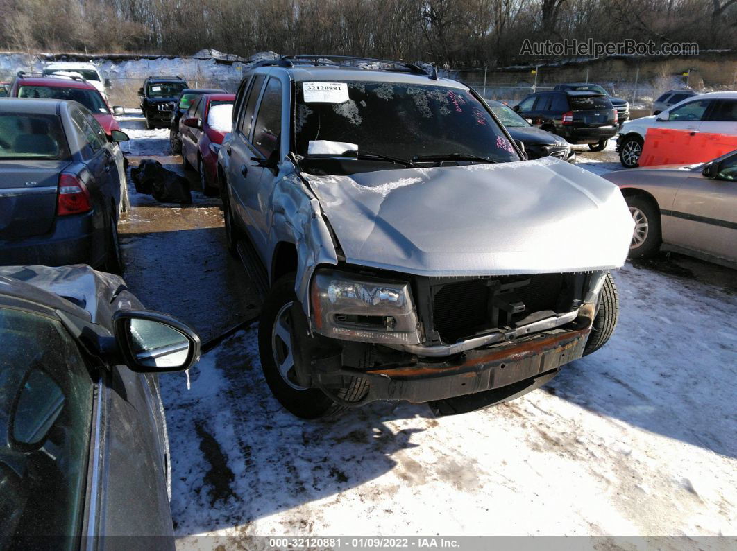 2006 Chevrolet Trailblazer Ls Gray vin: 1GNDT13S262179903