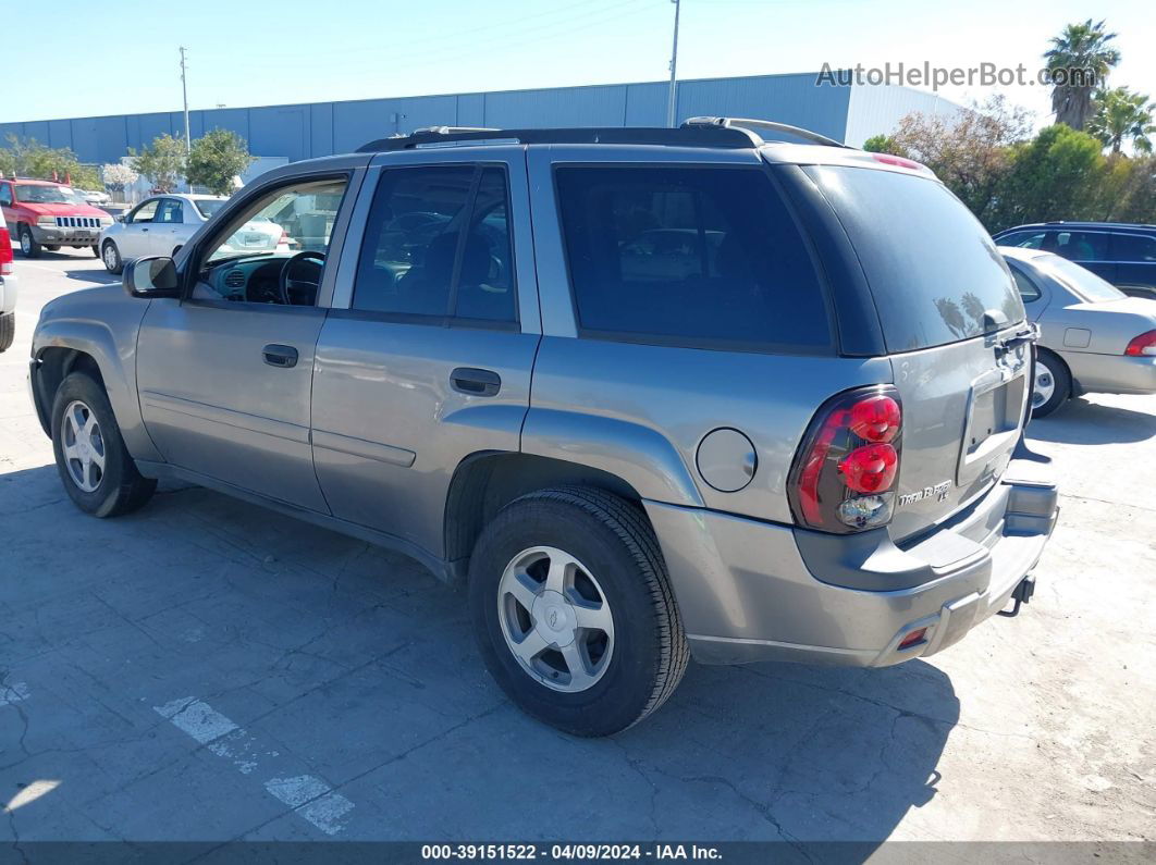 2006 Chevrolet Trailblazer Ls Gray vin: 1GNDT13S262207599