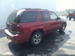 2006 Chevrolet Trailblazer Lt Бордовый vin: 1GNDT13S262216772