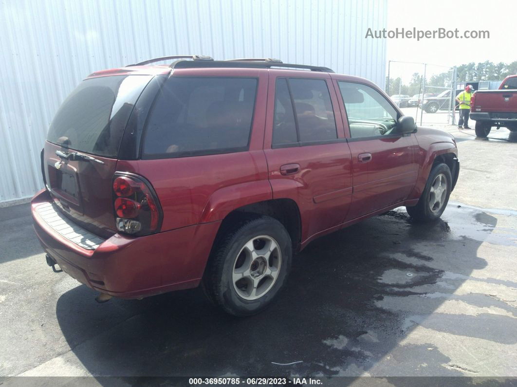 2006 Chevrolet Trailblazer Lt Бордовый vin: 1GNDT13S262216772