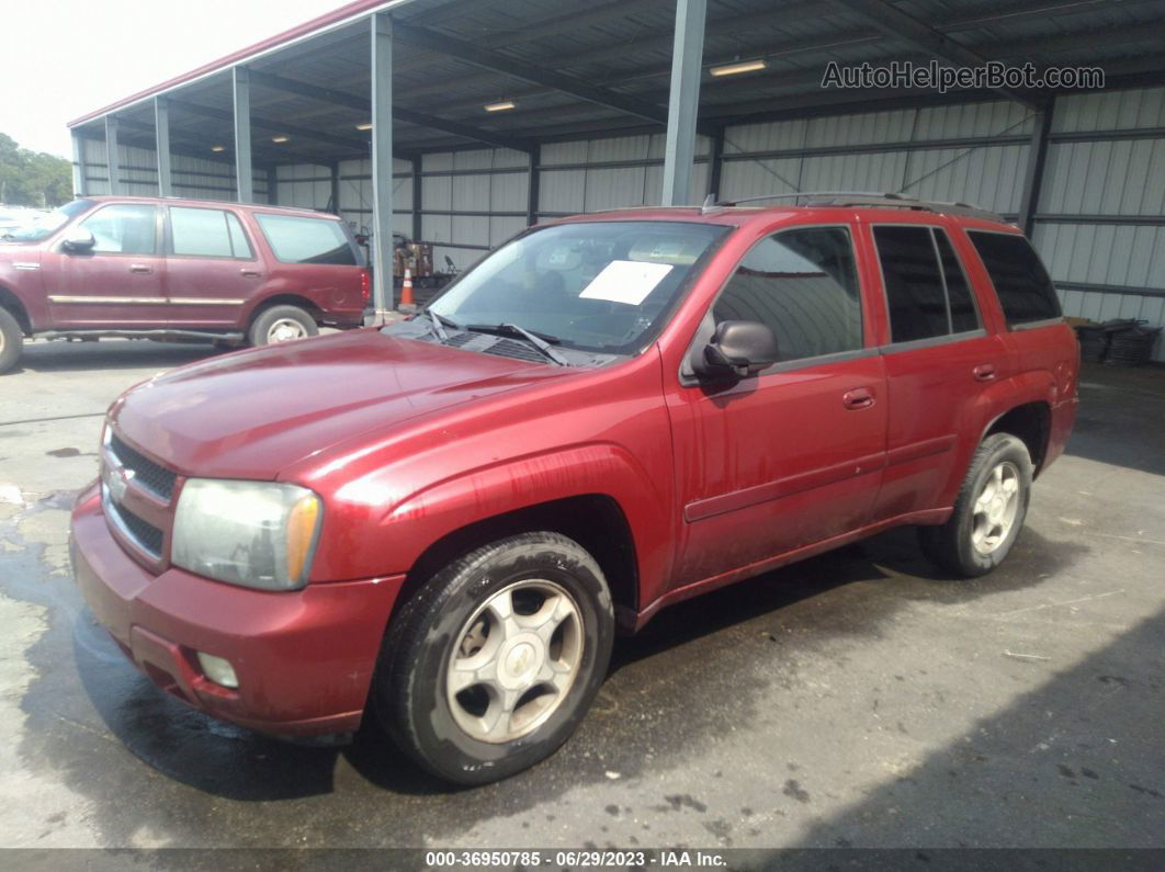 2006 Chevrolet Trailblazer Lt Бордовый vin: 1GNDT13S262216772