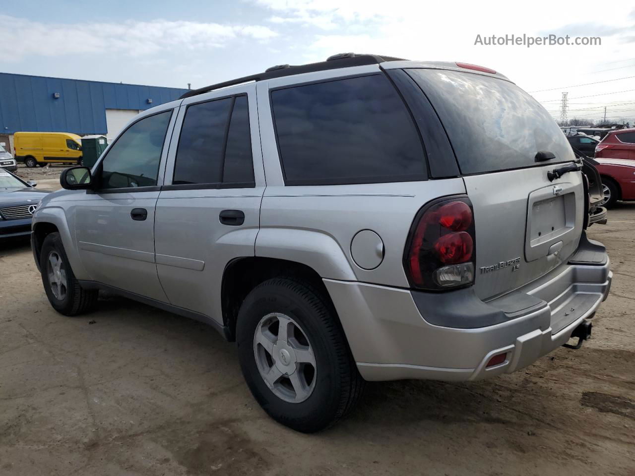 2006 Chevrolet Trailblazer Ls Silver vin: 1GNDT13S262237590